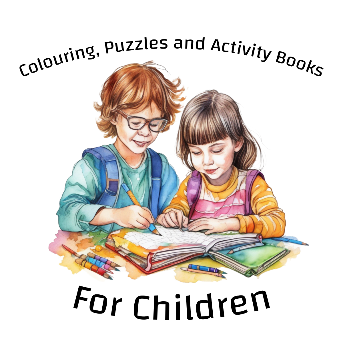 Kids Colouring, Puzzles and Activities