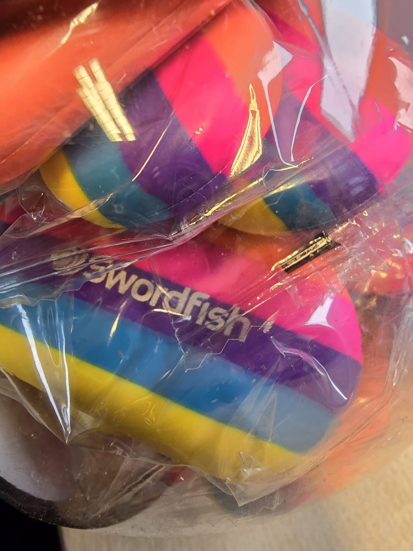 Swordfish Stripey Eraser - Tub of 24